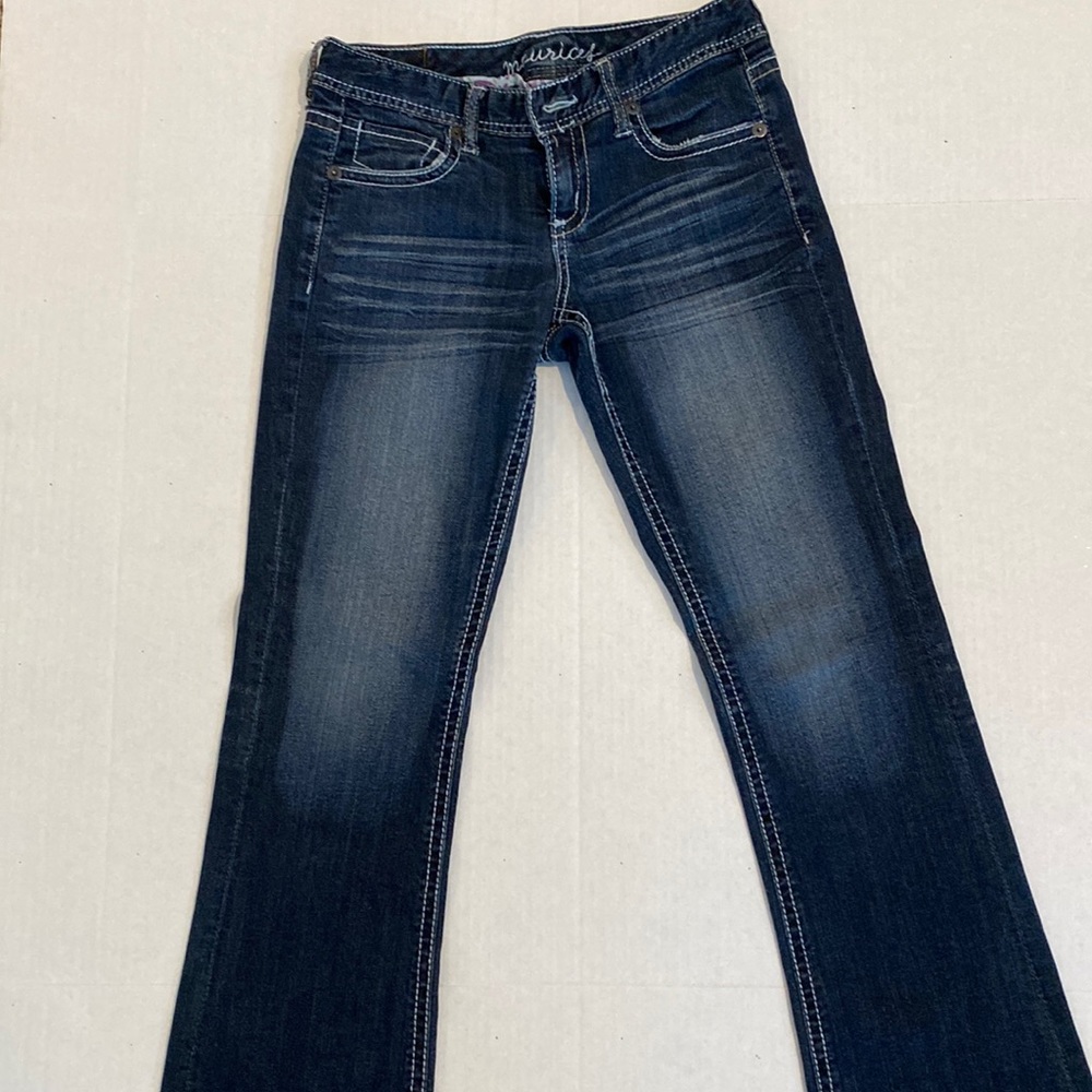 Maurice’s Blue Jeans 1/2 Short. Like new